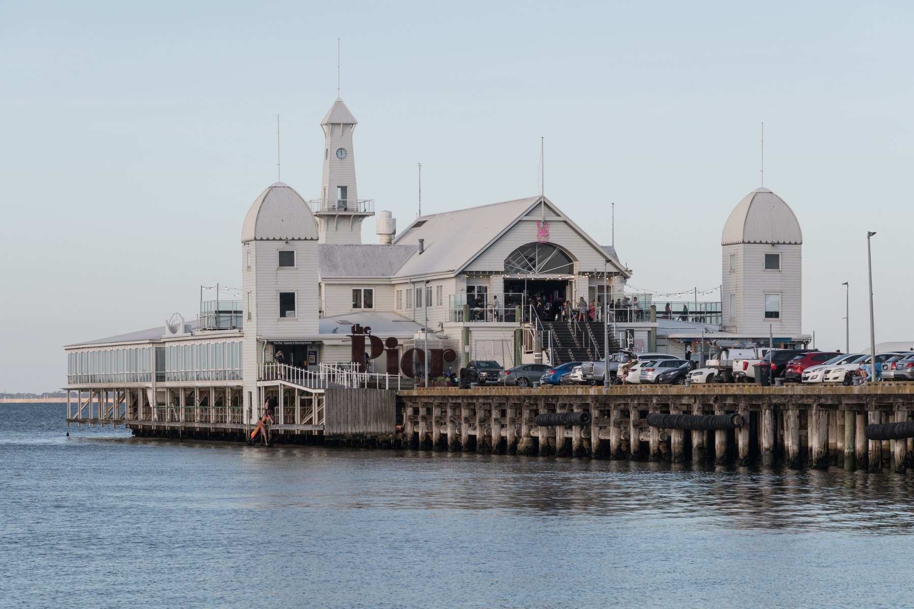 Geelong waterfront and Cunningham Pier